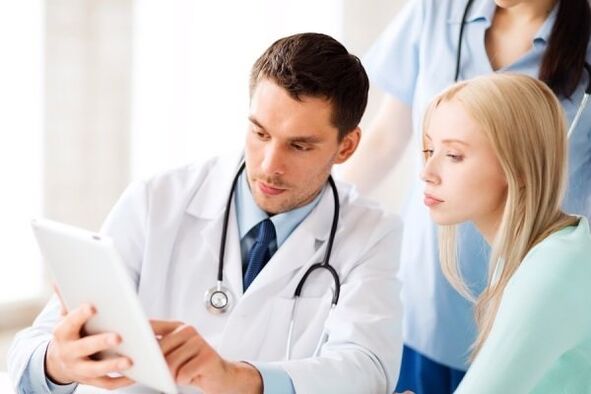 E Besuch zu engem Dokter