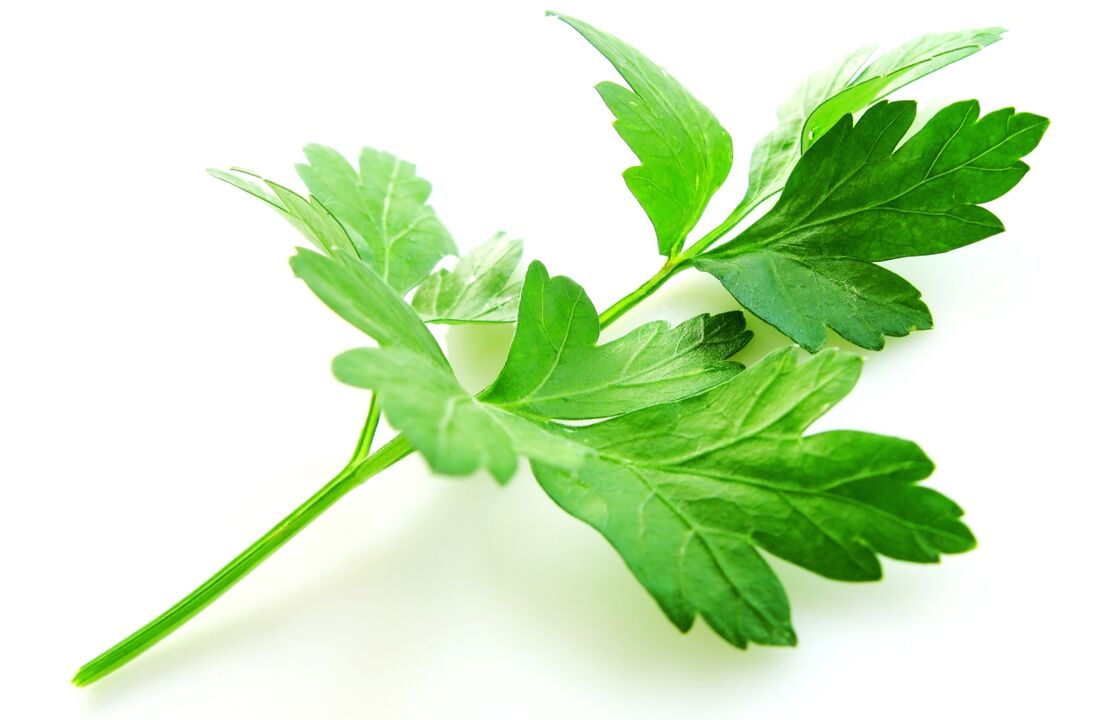 Petersilie fir d'Behandlung vu Cystitis